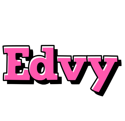 Edvy girlish logo