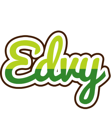 Edvy golfing logo