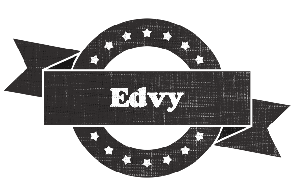 Edvy grunge logo