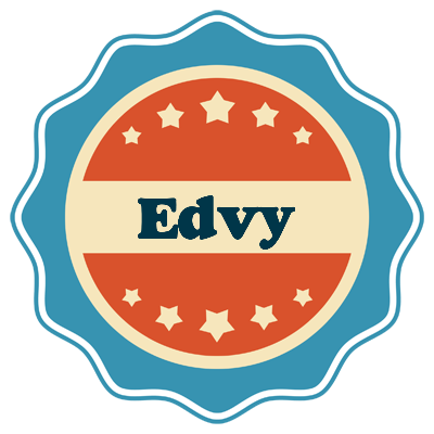 Edvy labels logo