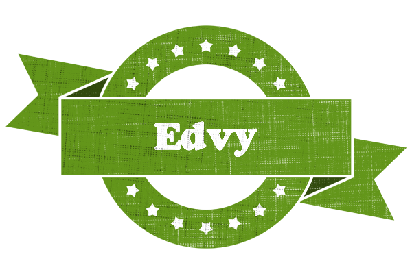 Edvy natural logo