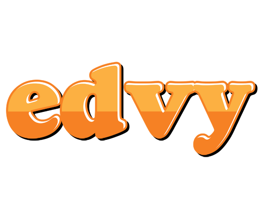 Edvy orange logo