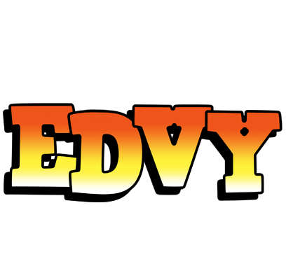 Edvy sunset logo