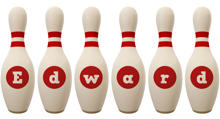 Edward bowling-pin logo
