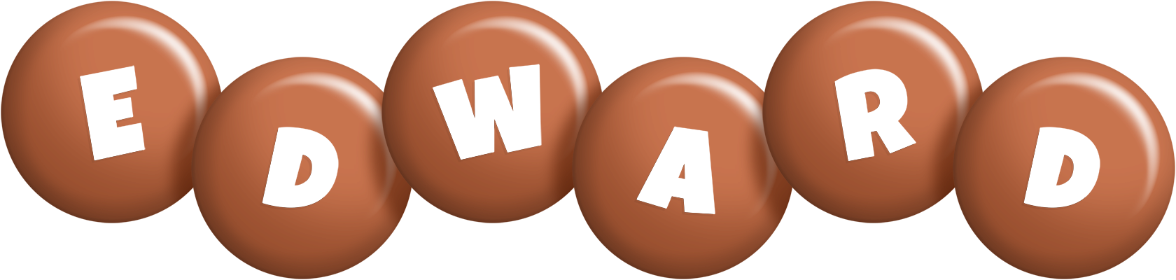 Edward candy-brown logo