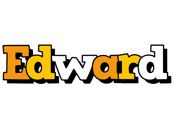 Edward cartoon logo