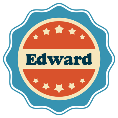 Edward labels logo