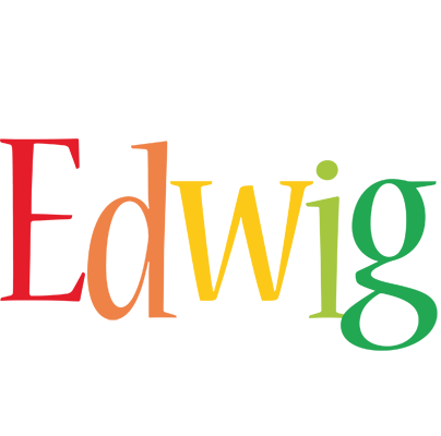 Edwig birthday logo