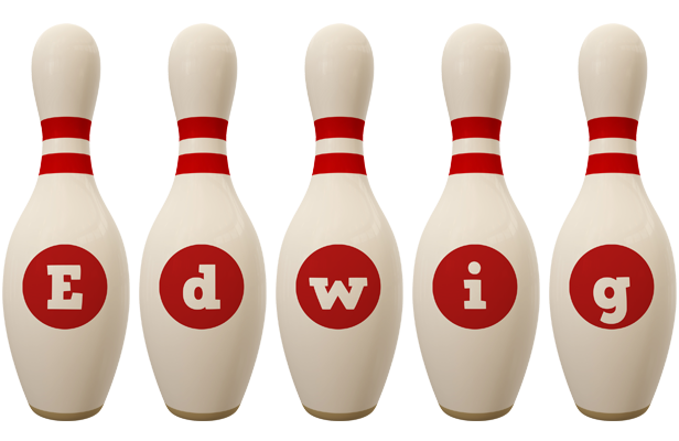 Edwig bowling-pin logo