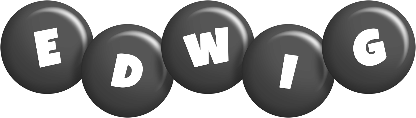 Edwig candy-black logo
