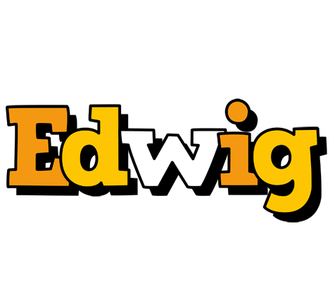 Edwig cartoon logo