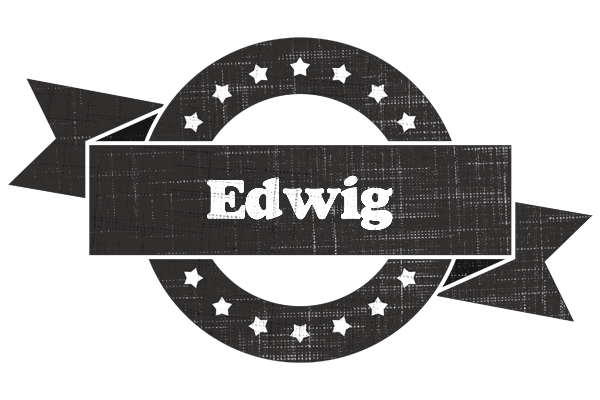 Edwig grunge logo