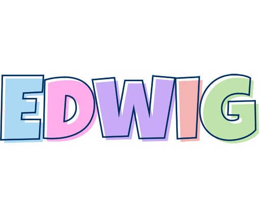 Edwig pastel logo