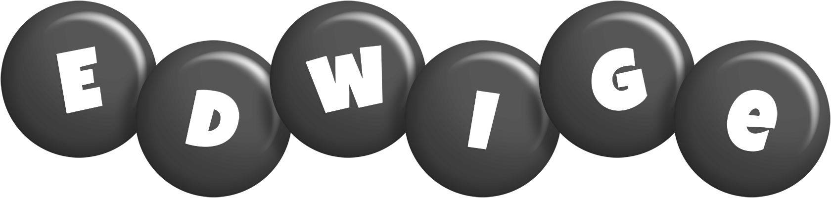 Edwige candy-black logo