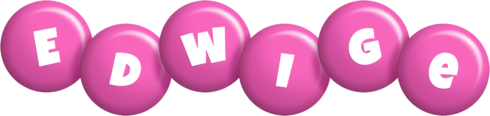Edwige candy-pink logo