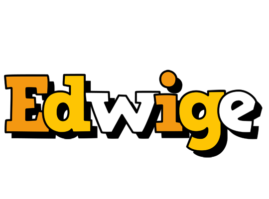 Edwige cartoon logo