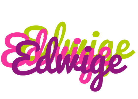 Edwige flowers logo