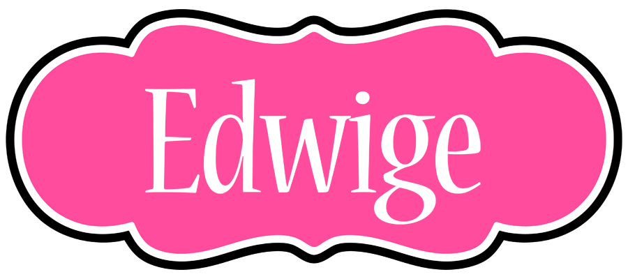 Edwige invitation logo