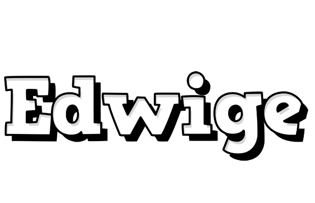 Edwige snowing logo