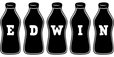 Edwin bottle logo