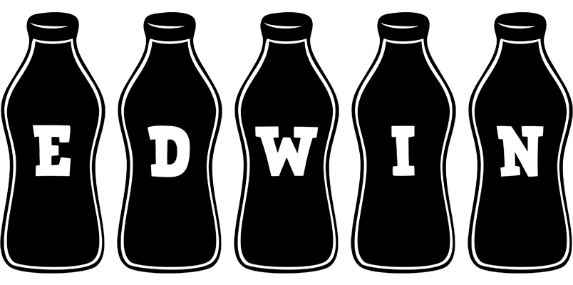 Edwin bottle logo