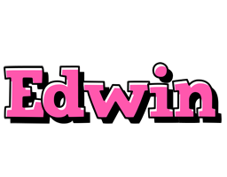 Edwin girlish logo