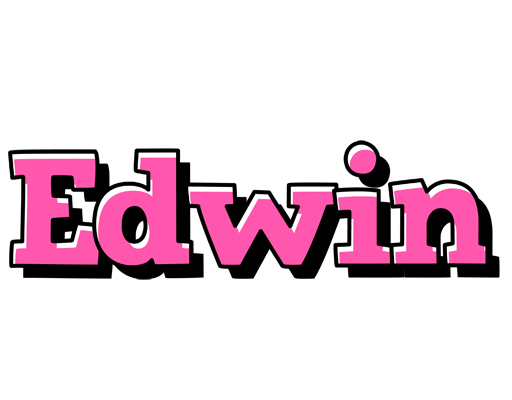 Edwin girlish logo