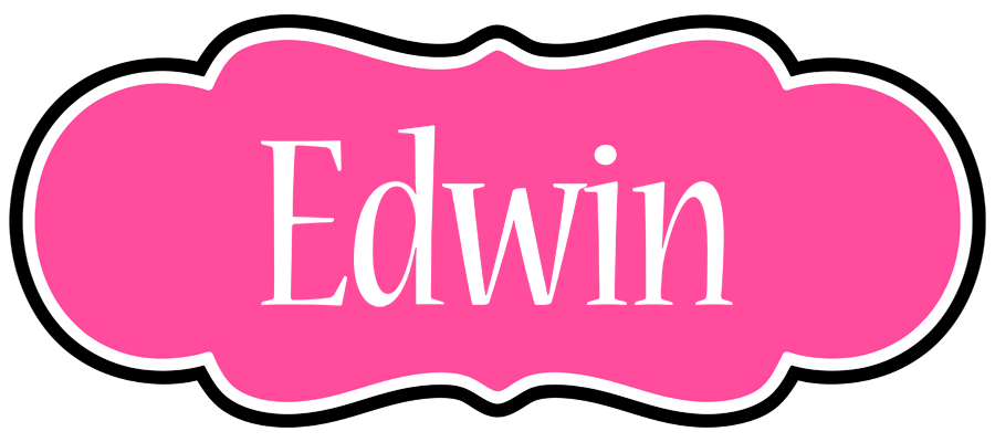 Edwin invitation logo