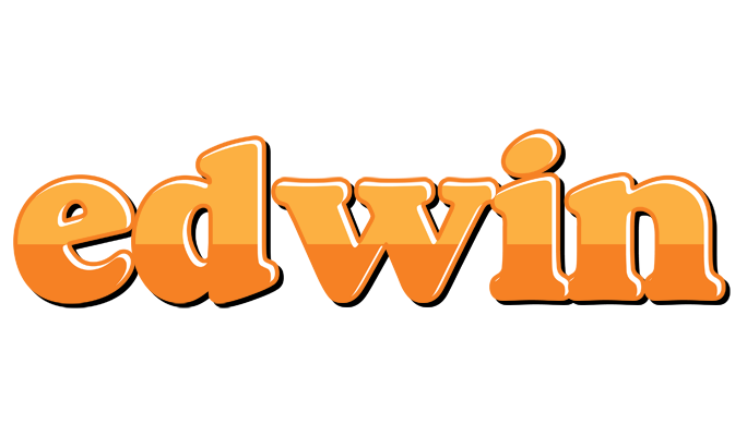Edwin orange logo