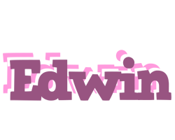 Edwin relaxing logo