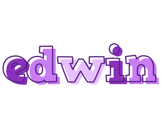 Edwin sensual logo