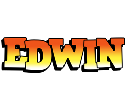 Edwin sunset logo