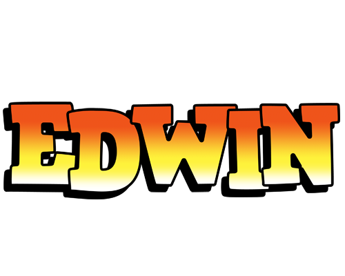 Edwin sunset logo