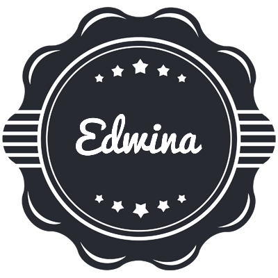 Edwina badge logo
