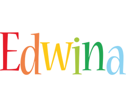 Edwina birthday logo