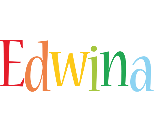 Edwina birthday logo