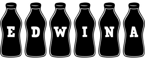 Edwina bottle logo