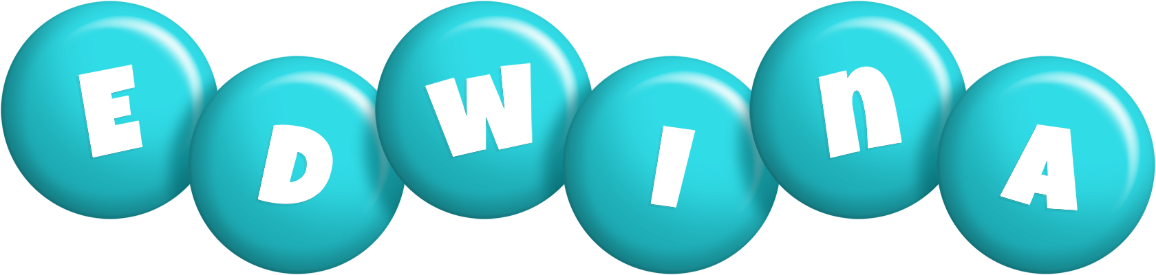 Edwina candy-azur logo