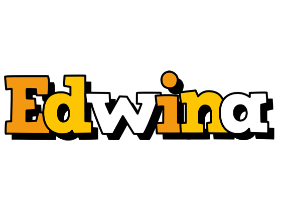 Edwina cartoon logo