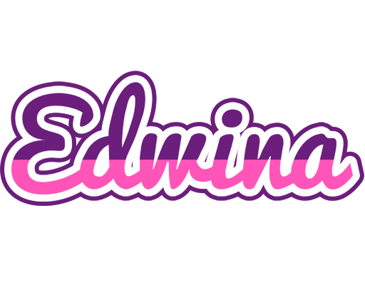 Edwina cheerful logo