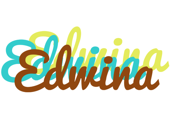 Edwina cupcake logo