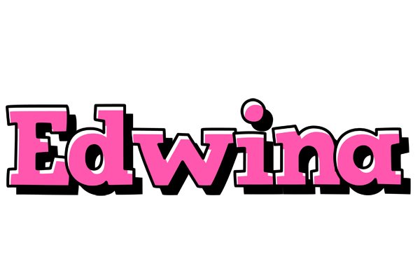 Edwina girlish logo