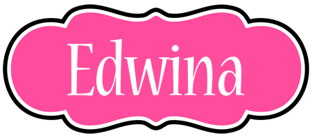 Edwina invitation logo