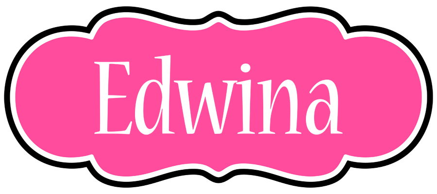 Edwina invitation logo