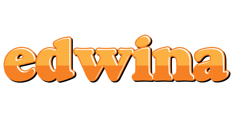 Edwina orange logo