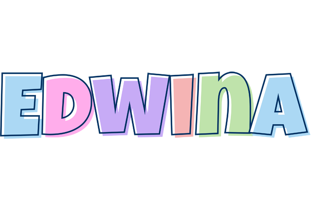 Edwina pastel logo