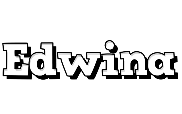 Edwina snowing logo