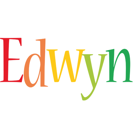 Edwyn birthday logo