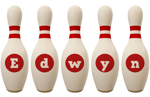 Edwyn bowling-pin logo
