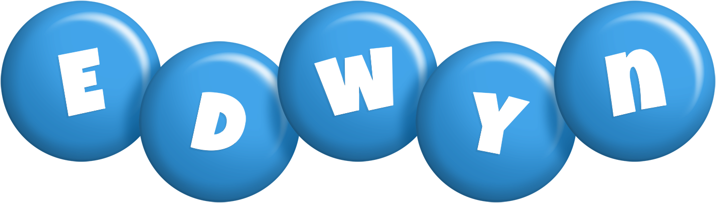 Edwyn candy-blue logo